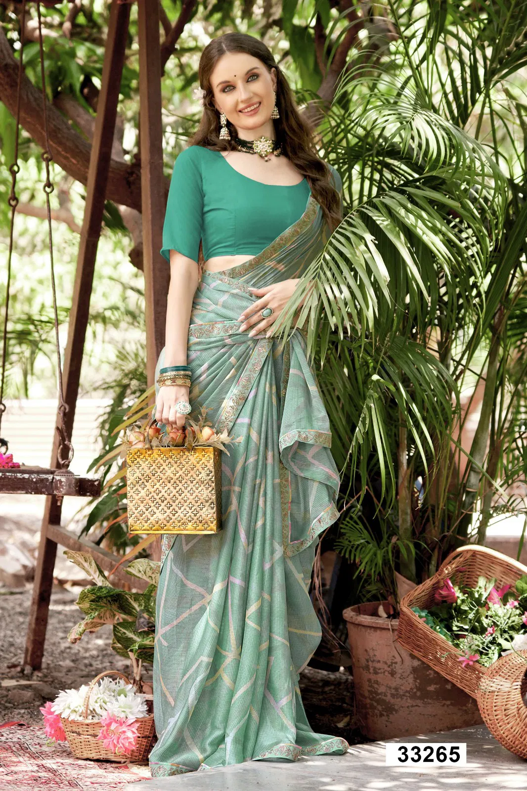 Nancy Vol 2 By Vallabhi Chiffon Printed Daily Wear Saree Wholesalers In Delhi